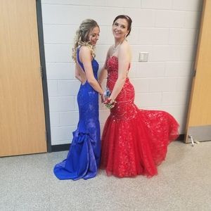 Jovani Dresses - Blue Prom/Formal/Military Ball Dress ; Jovani!! Jovani Dresses - Blue Prom/Formal/Military Ball Dress ; Jovani!!